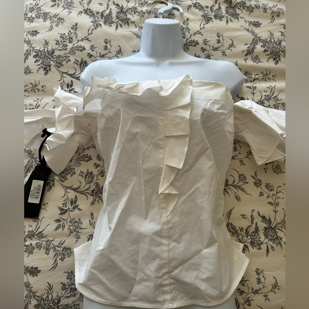 NWT Pinko Cap Sleeve Shirt